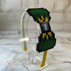 Brasil headband  perler bead, pixel art - Hand made